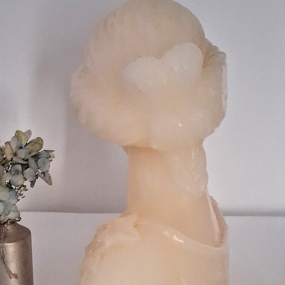 Anthropologie Vintage Roman Bust Decorative Candle - Large! - Picture 7 of 10